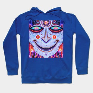 Dosed in the Machine (10) - Trippy Psychedelic Art Hoodie